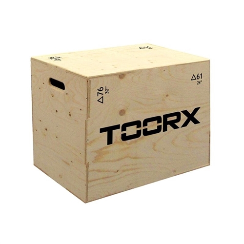 Toorx Plyo Box Tre - 51 x 61 x 76 cm